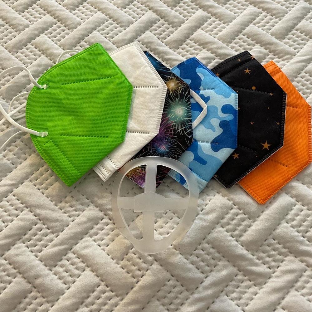6 mask 1 support